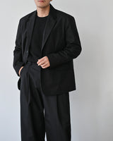 WIT SEMI OVERSIZE BLAZER BK 