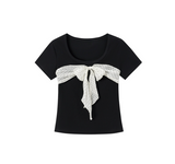 Maelin Dot Ribbon Tee