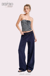 Lua Stripe Strap Tube Top