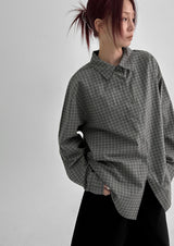 [MADE] Dellove Loose Fit Check Shirt