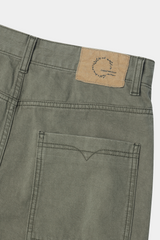Vintage Military Capri Cargo Pants (Washed Khaki)