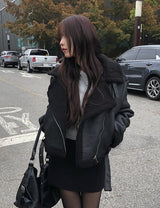 [Belt Set] Ropan Wool Mini Belt Skirt