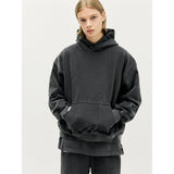 クラシックフーディー - Washed Black