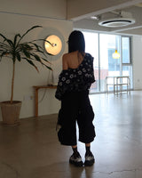 [UNISEX] スクエアヒップベルトミニバッグ