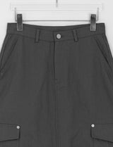 Ferns Cargo Cotton Long Skirt