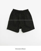 Checked shorts pants