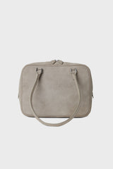 ブローチバッグ SUEDE DUSTY BEIGE