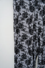 (W) Rose Jacquard Pants (2color)
