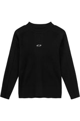 Slim Fit Ribbed Knit Sweater