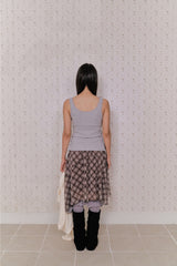 Slit button-up sleeveless(3color)