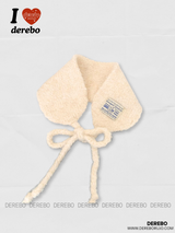 Ear muff knit scarf