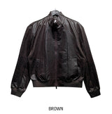 Ito Two Way Crack Leather Jacket