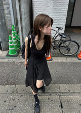 ベールラップスカート