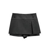 ヌアスリットキュロットパンツ