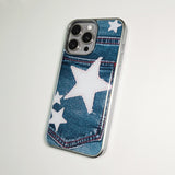 パッチド スター ポケット デニム ウォッシュ ブルー (SV_Epoxy)