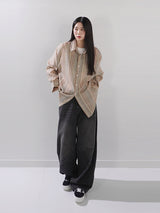 (UNISEX) ウールストックシアーサッカーシャツ