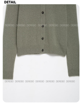 Steady Round Long Sleeve Knit Cardigan