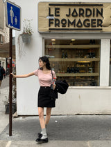 [MADE] Rielo cotton mini skirt