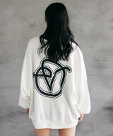 VneckラインリブPO