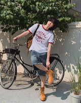 スピーディープリント リンガー 半袖Tシャツ