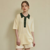 Cool Washable Venezia Collar Knit_3Color