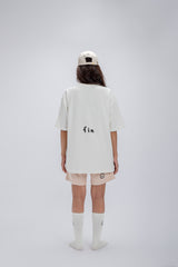 FAITH FADE CHILDHOOD MEMORIES - Bunny Oversized Tee (White)