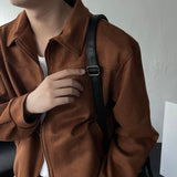  Suede Oversized Cropped Jacket (2 colors/DP745507666383)