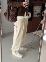 LMN アンドコーデュロイカーペンターベンダブルワイドパンツ (3 colors)