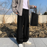 ディフェイスフロントタートルバックバンディングワイドスラックス