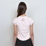 C 90S LINE BASIC T-SHIRT_LIGHT PINK