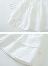 #BY ラウンドレイヤード半袖ブラウス (2color)