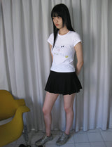 パッチパレードTシャツ (WHITE)