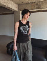 Rich's Printing Waffle Sleeveless