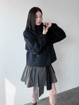  DOUBLE BUTTON WOOL COAT
