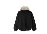 Calling Reversible Fur Jacket Jumper