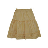 Katie Frill Midi Skirt (yellow)