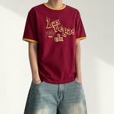 イロ リンガー ショートスリーブTシャツ(4 colors)