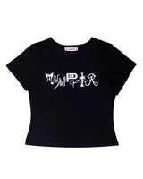 ミスティックタイプロゴTシャツ [Black]