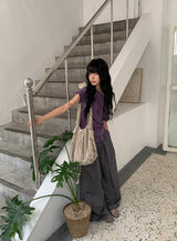 Haeya Parachute String Wide Pants