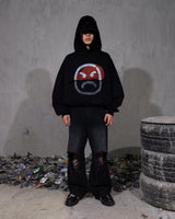 FAITH FADE - Angey Double Layer Hoodie (Black)
