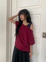Uta Wavy Flower Punching Layered Sleeveless