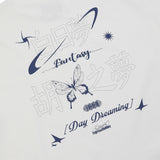 D.O.F ピグメントハーフTシャツ_Ivory