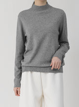 Basic Blan Half-Neck Knit