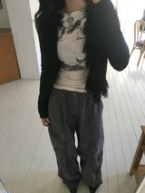 Heart Washed Cargo Pants