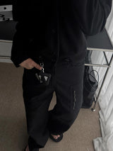 ASCLO All Fade Zip Carpenter Pants (2color)