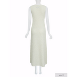 Long knit dress