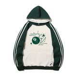 EL Gamble Raglan Line Hoodie T-Shirt 4Color