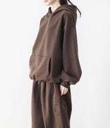 Unisex ディクションエンブロイダードシープスキンオーバーフード