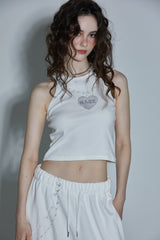 CHAIN SLEEVESS T-SHIRT