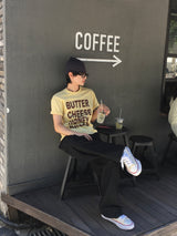 レシピ クロップ ショートスリーブ Tシャツ 5C